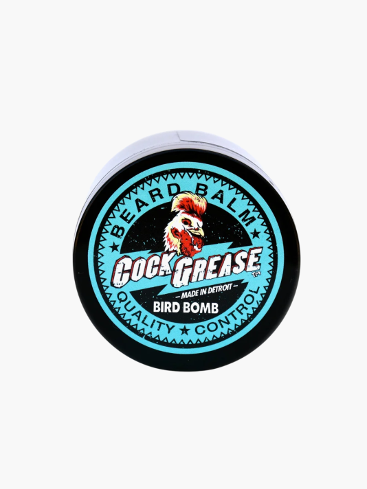 Cock Grease, Bird Bomb, Beard Balm, Moisturizing