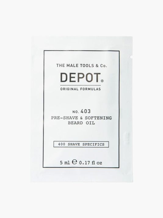 Depot, 400 Shave Specifics No. 403, Fresh Black Pepper, Softening, Pre-Shaving Oil