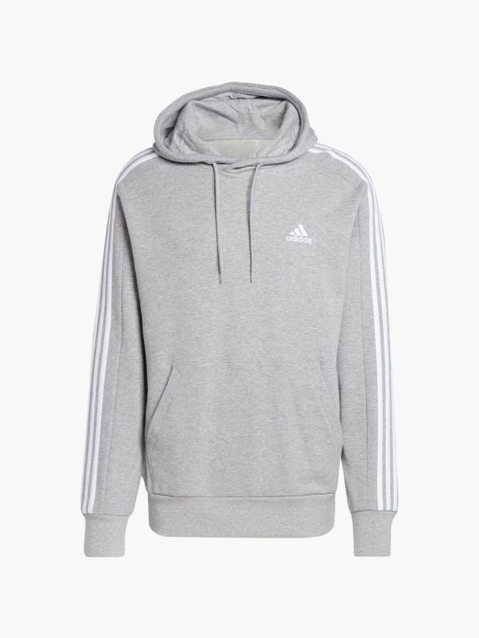 Adidas Essentials French Terry 3-Stripes Hoodie M IC0437