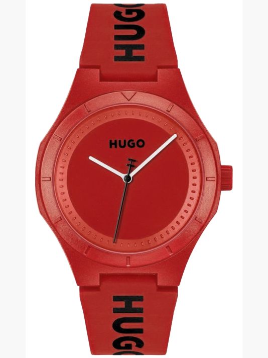 Zegarek Męski HUGO Lit For Him Red 1530346 + BOX