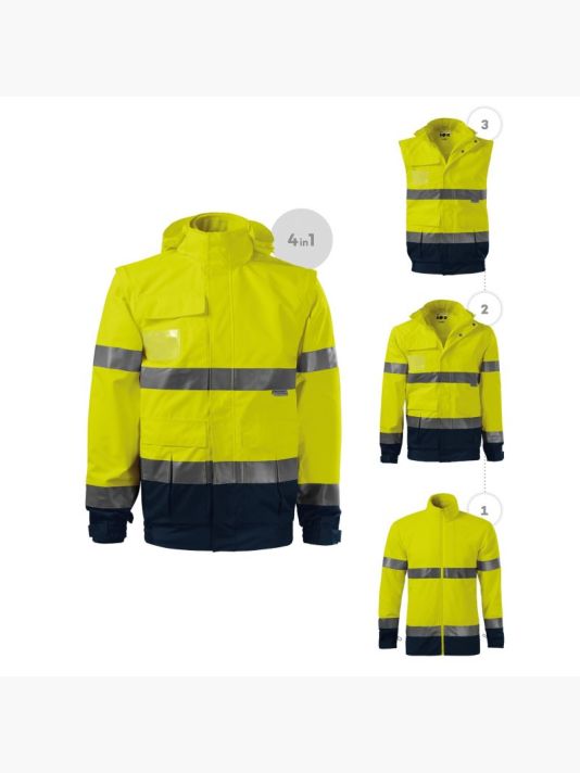 Rimeck HV Guard 4 in 1 M MLI-5V297 Fluorescent Yellow Jacket