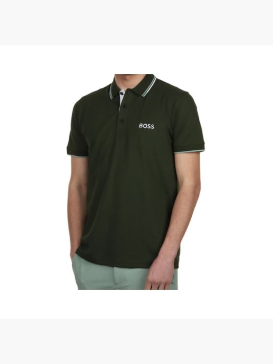 Boss Paddy Pro Open Green Polo Shirt M 50469102-355