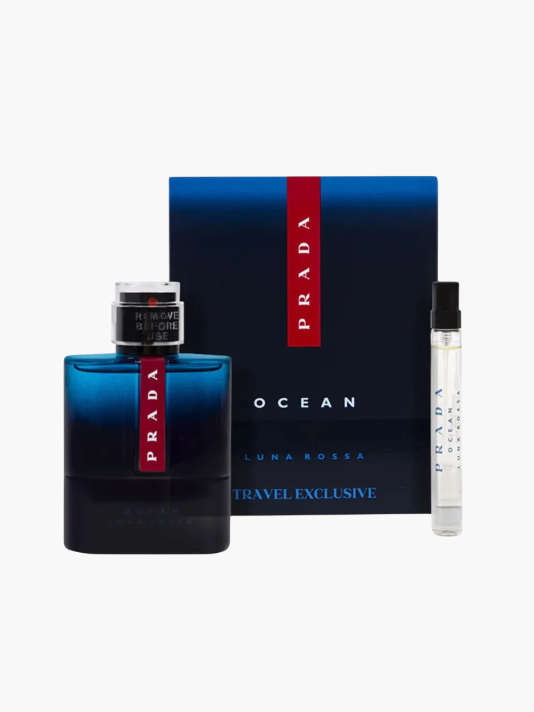 Set Prada: Luna Rossa Ocean, Eau De Toilette, For Men, 100 ml + Luna Rossa Ocean, Eau De Toilette, For Men