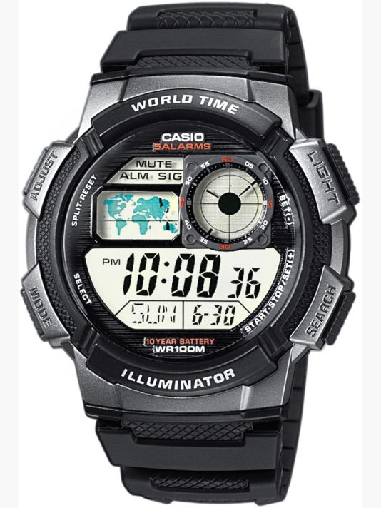 Zegarek Męski CASIO AE-1000W-1BVDF + BOX