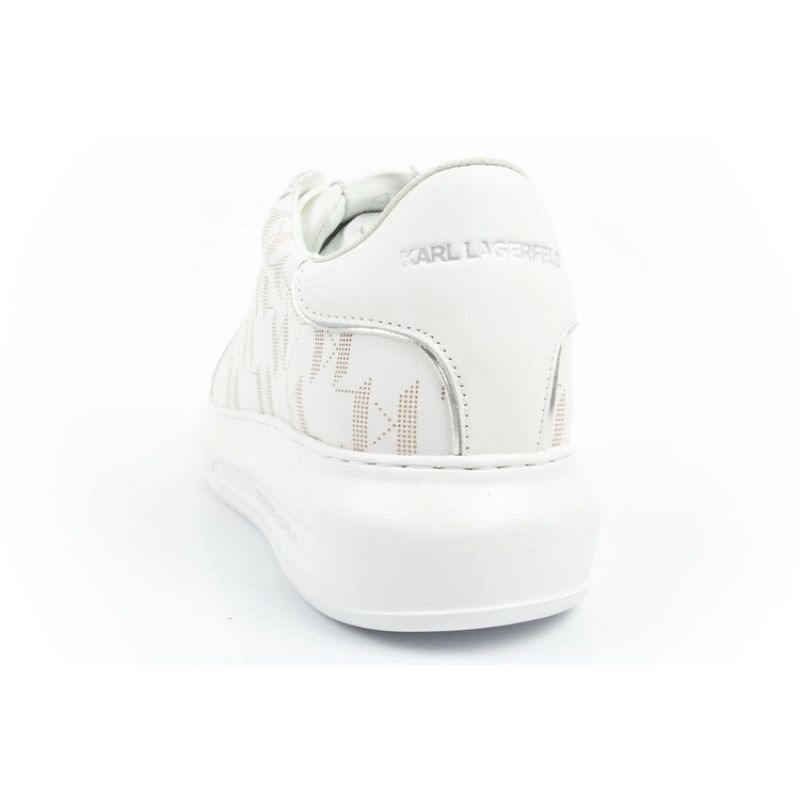 Karl Lagerfeld Kapri men's shoes sneakers natural leather white
