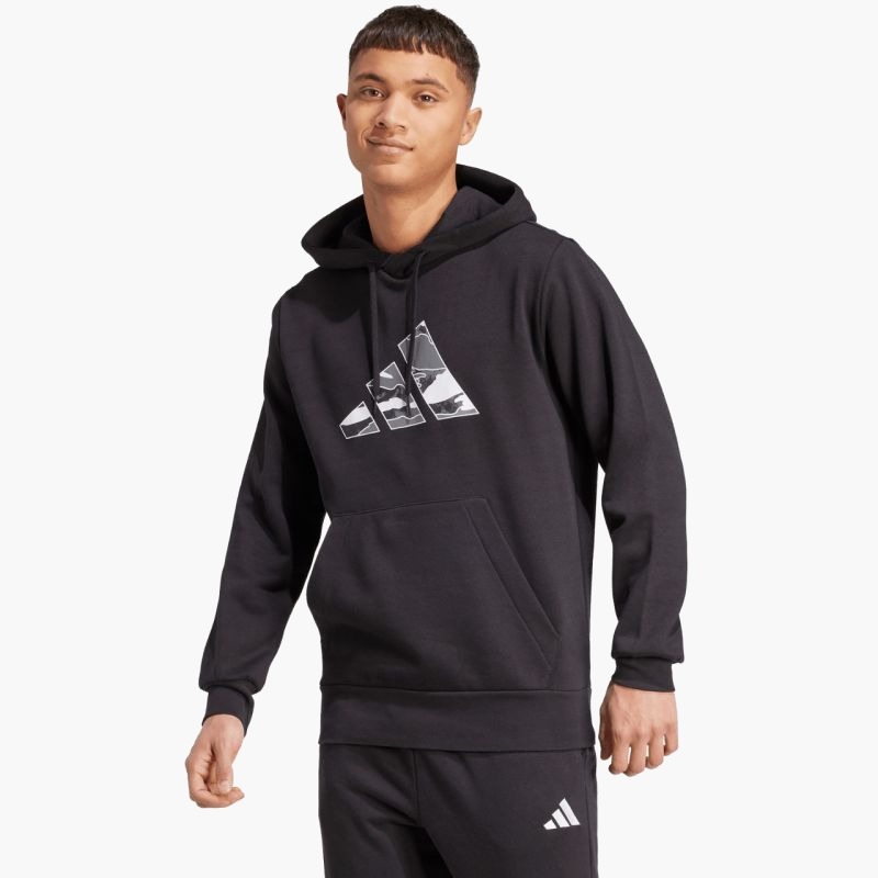 Мужская толстовка с капюшоном Adidas Camo 3B M JM6378