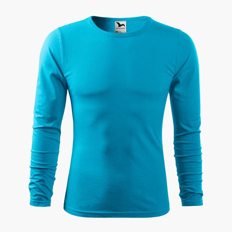 Malfini Fit-T LS M MLI-11944 turquoise T-shirt