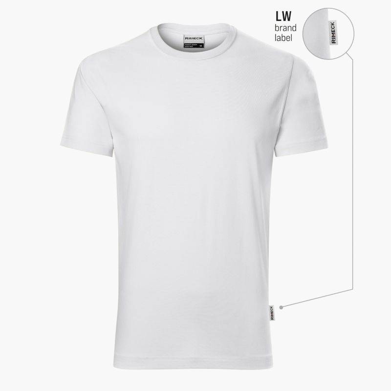 Men's Resist heavy T-shirt (white (brand label))