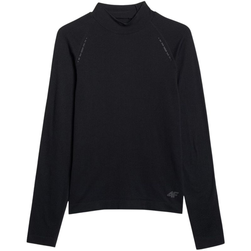 Men's longsleeve t-shirt 4F M417 deep black 4FWAW25TFLOM417 20S