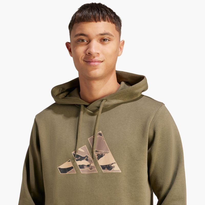 Men's adidas Camo olive sweatshirt JM6379