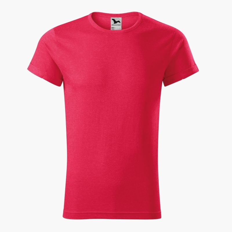 Malfini Fusion M T-shirt MLI-163M7 red melange