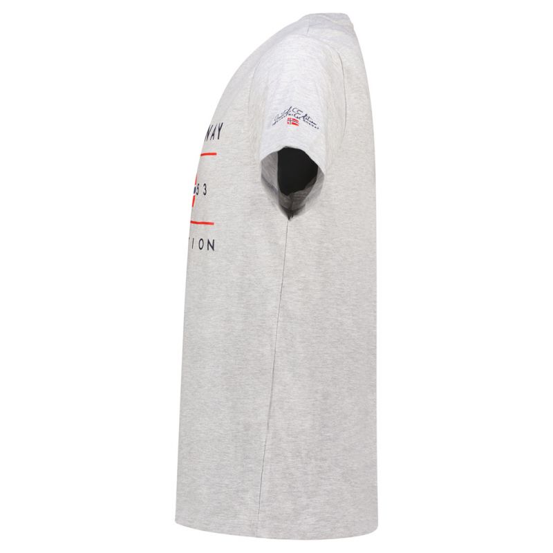 Geographical Norway Jezolo DB 254 M T-shirt SY9738H/GN-Blended Gray